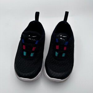 Nike Toddler Air Max Motion 2MC‎ Unisex Black Slip on Sz 6 Child